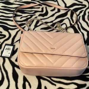 Blush DKNY crossbody purse
